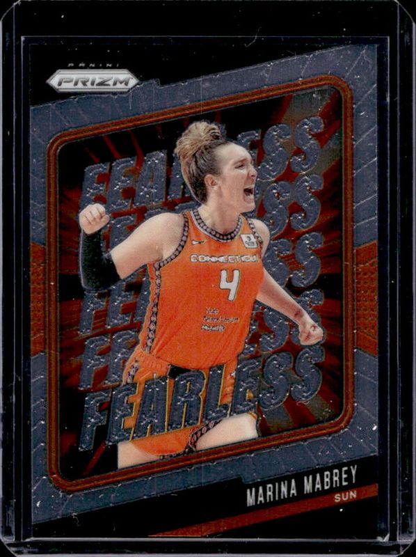 Marina Mabrey 2024 Prizm WNBA #11 Fearless RAW