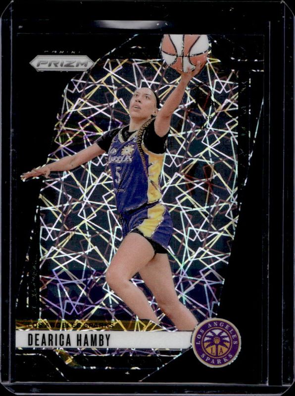 Dearica Hamby 2024 Prizm WNBA #19 Black Velocity /39 RAW