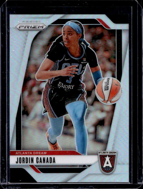 Jordin Canada 2024 Prizm WNBA #91 Silver RAW
