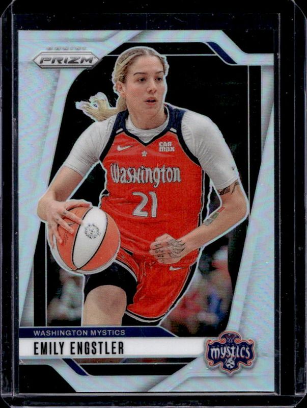 Emily Engstler 2024 Prizm WNBA #67 Silver RAW