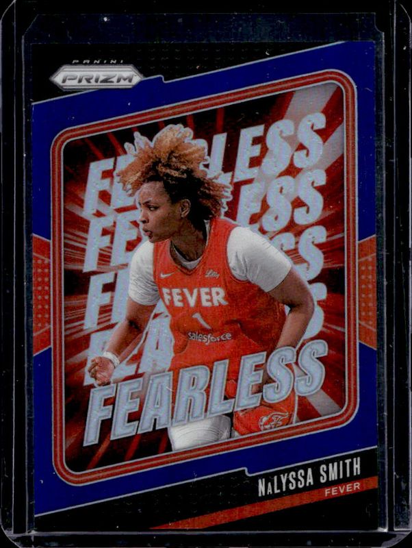 NaLyssa Smith 2024 Prizm WNBA #1 Fearless - Blue /49 Rookie RAW