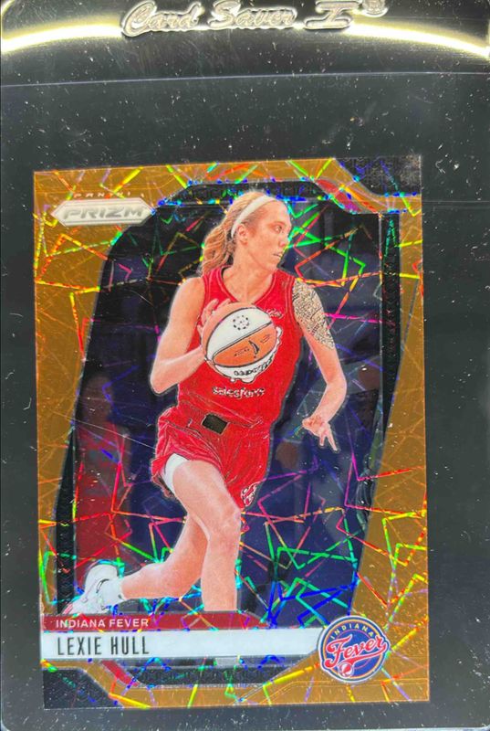 Lexie Hull 2024 Prizm WNBA #16 Orange Velocity RAW