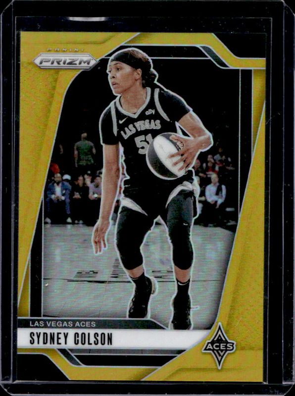 Sydney Colson 2024 Prizm WNBA #73 Gold /10 RAW