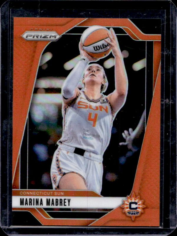Marina Mabrey 2024 Prizm WNBA #132 Orange /99 RAW