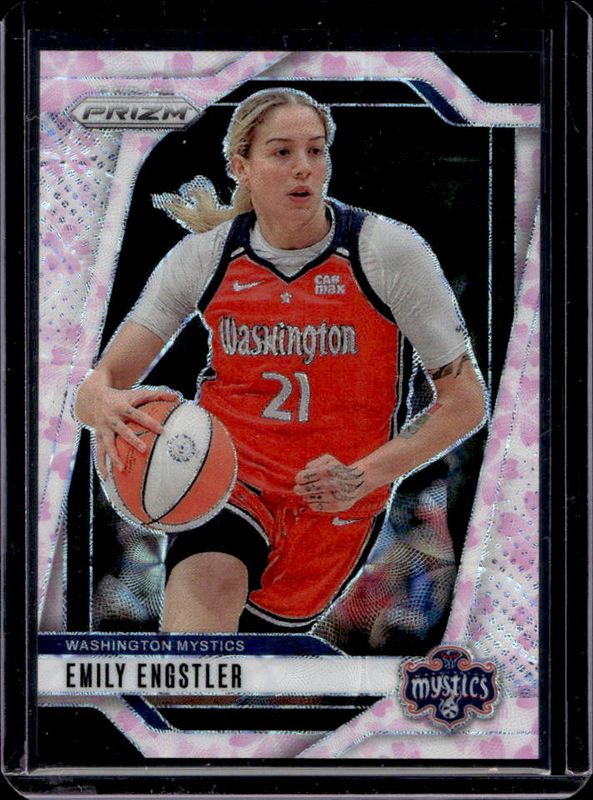 Emily Engstler 2024 Prizm WNBA #67 Cherry Blossom FOTL /20 RAW
