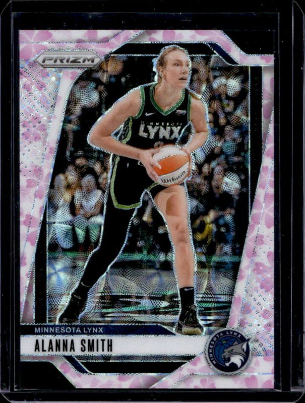 Alanna Smith 2024 Prizm WNBA #111 Cherry Blossom FOTL /20 RAW
