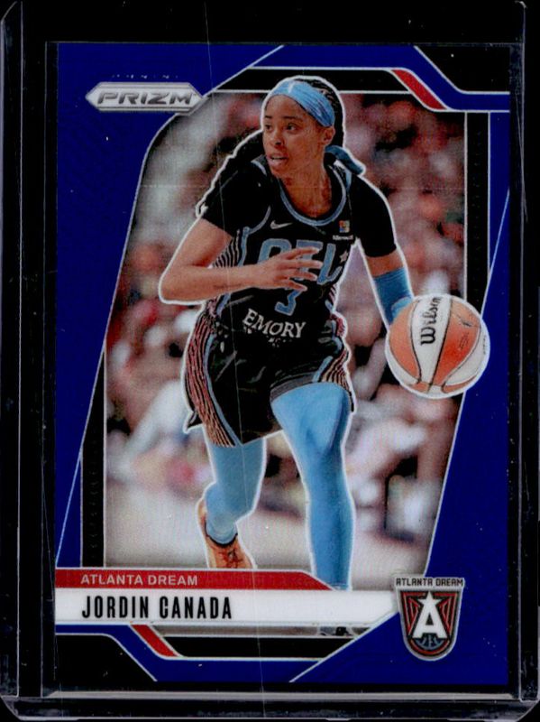Jordin Canada 2024 Prizm WNBA #91 Blue /199 RAW
