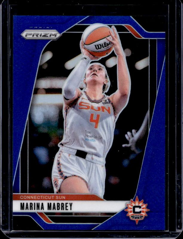 Marina Mabrey 2024 Prizm WNBA #132 Blue /199 RAW
