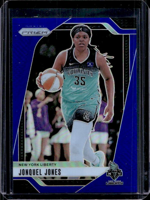 Jonquel Jones 2024 Prizm WNBA #14 Blue /199 RAW