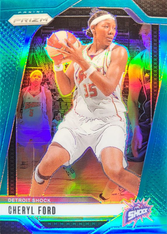 Cheryl Ford 2024 Prizm WNBA #59 Teal /49 RAW