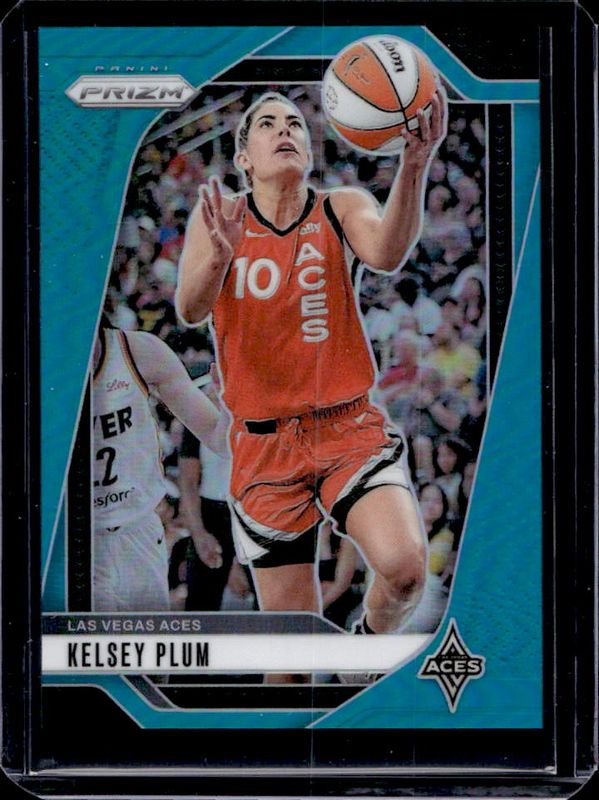 Kelsey Plum 2024 Prizm WNBA #77 Teal /49 RAW