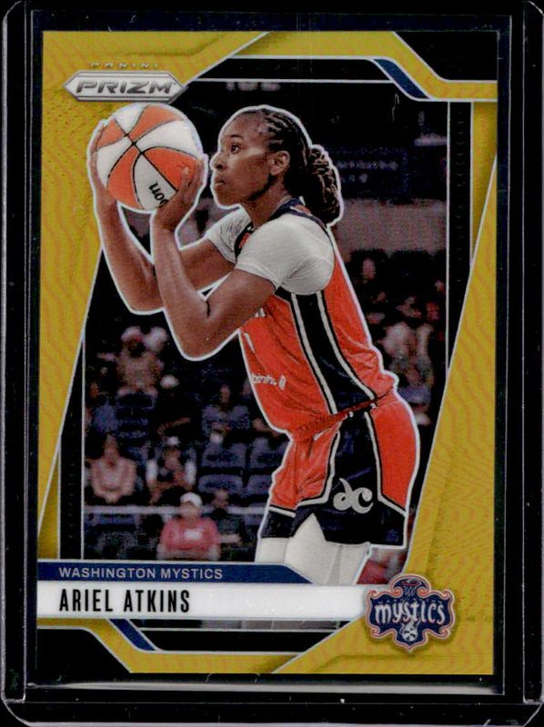 Ariel Atkins 2024 Prizm WNBA #56 Gold /10 RAW