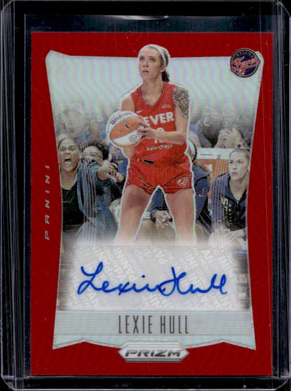 Lexie Hull 2024 Prizm WNBA #TB-LH Throwback Signatures - Red /99 RAW