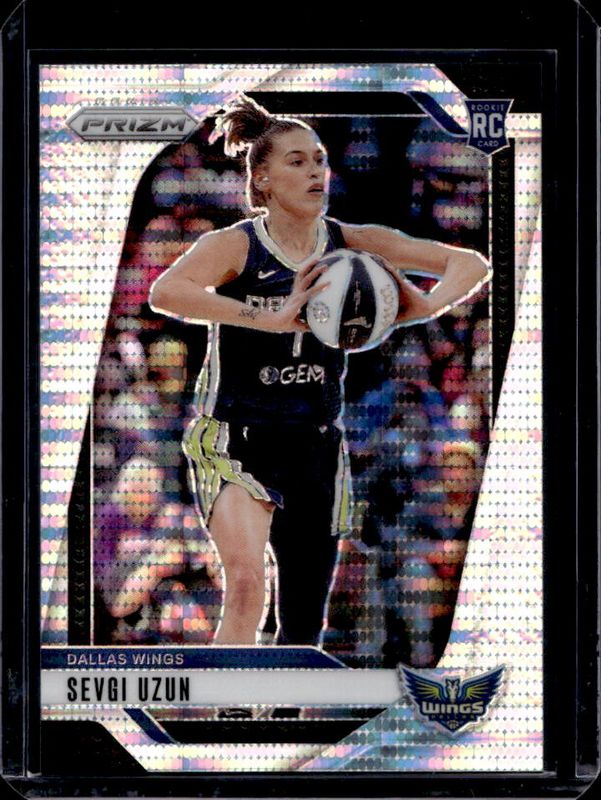 Sevgi Uzun 2024 Prizm WNBA #92 Pulsar /499 Rookie RAW