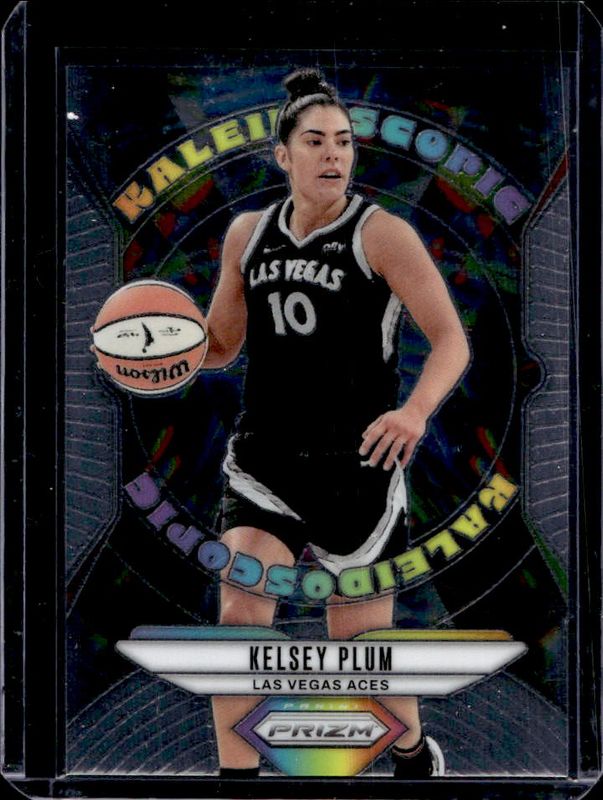 Kelsey Plum 2024 Prizm WNBA #5 Kaleidoscopic RAW