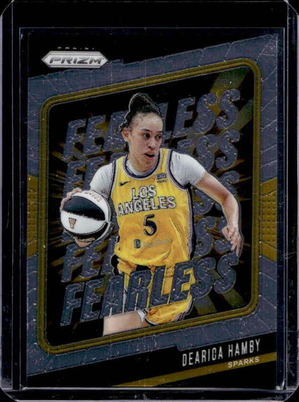 Dearica Hamby 2024 Prizm WNBA #6 Fearless RAW