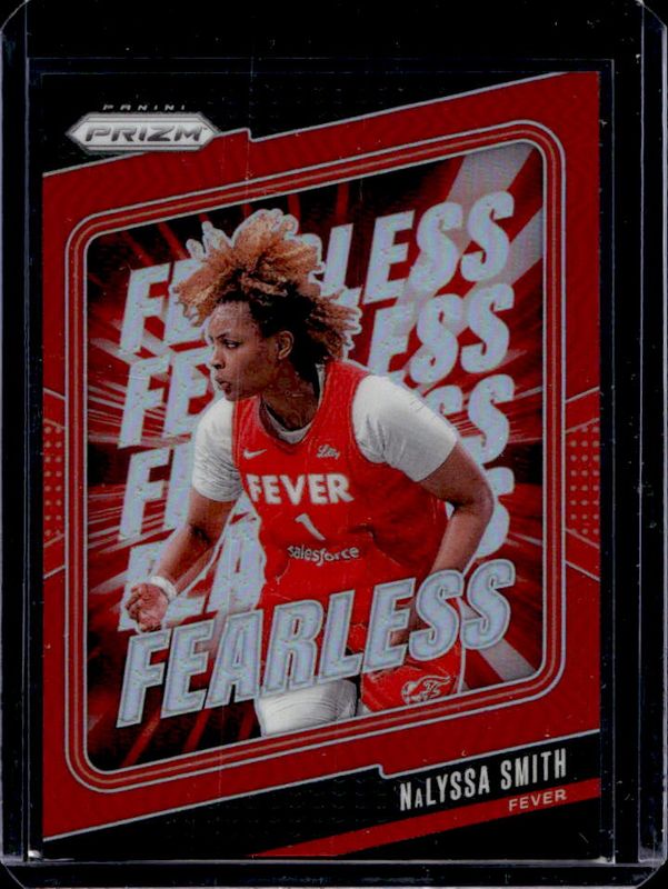 NaLyssa Smith 2024 Prizm WNBA #1 Fearless - Red /99 Rookie RAW