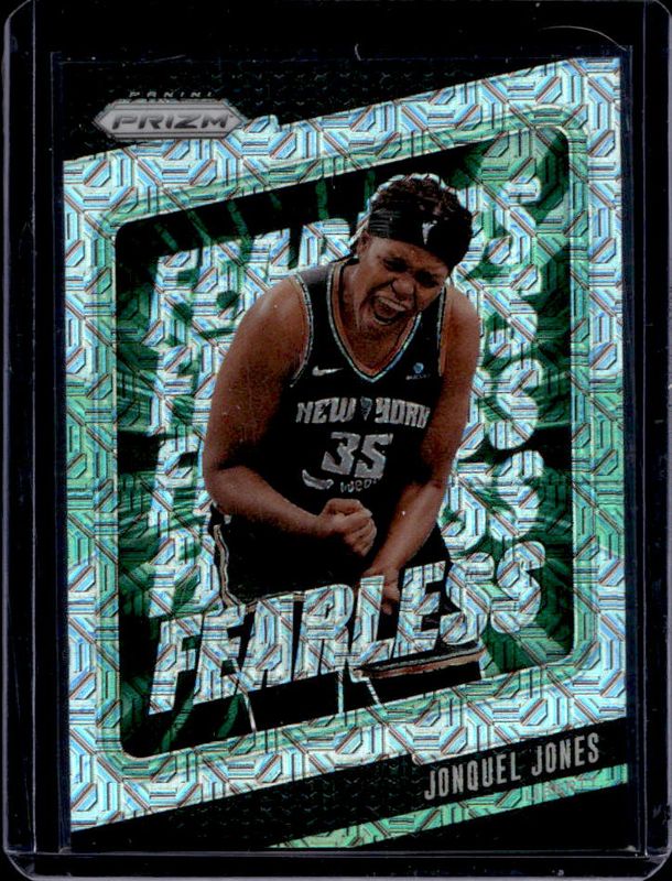 Jonquel Jones 2024 Prizm WNBA #8 Fearless - Mojo /25 RAW