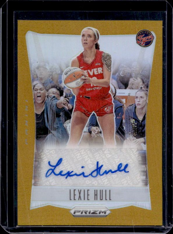 Lexie Hull 2024 Prizm WNBA #TB-LH Throwback Signatures - Gold /10 RAW