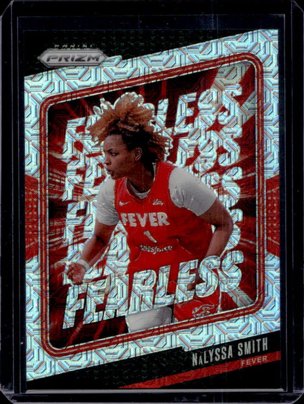 NaLyssa Smith 2024 Prizm WNBA #1 Fearless - Mojo /25 Rookie RAW