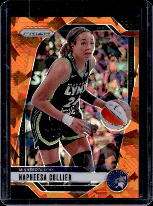 Napheesa Collier 2024 Prizm WNBA #26 Orange Ice RAW