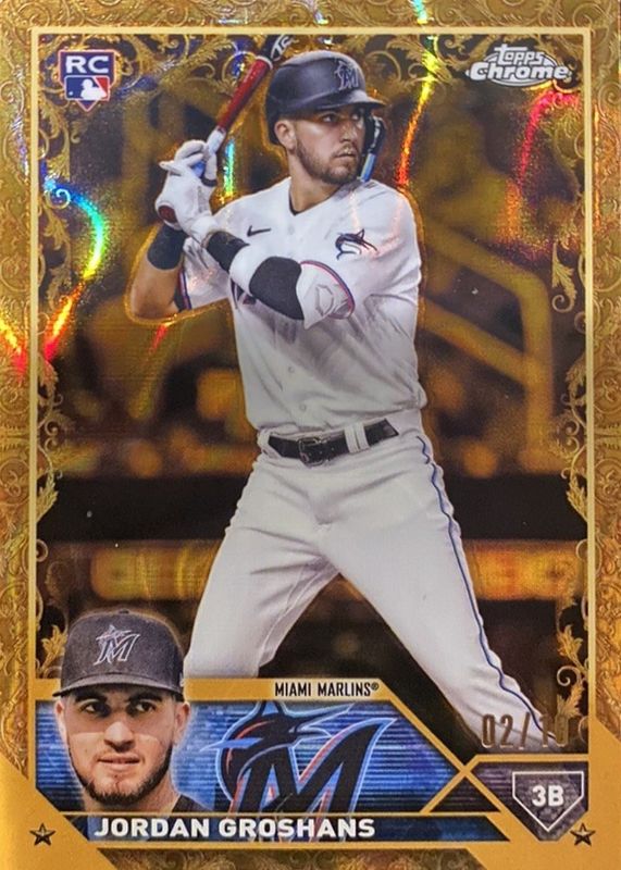 2023 Topps Gilded Collection #139 Lava Gold Etch Refractor /10