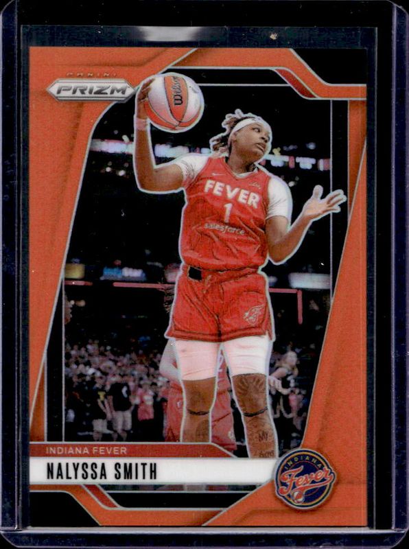 NaLyssa Smith 2024 Prizm WNBA #137 Orange /99 Rookie RAW