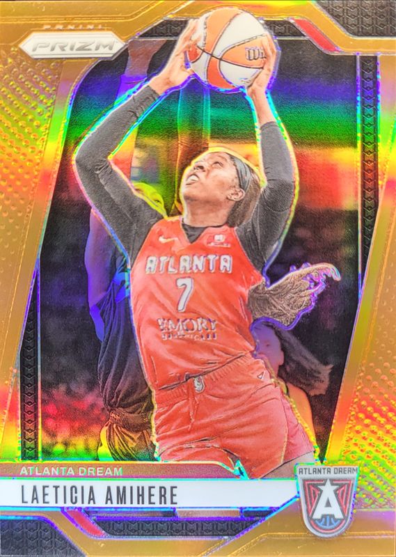 Laeticia Amihere 2024 Prizm WNBA #54 Orange /99 RAW