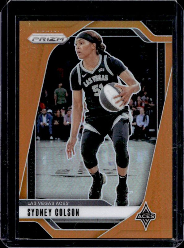 Sydney Colson 2024 Prizm WNBA #73 Orange /99 RAW