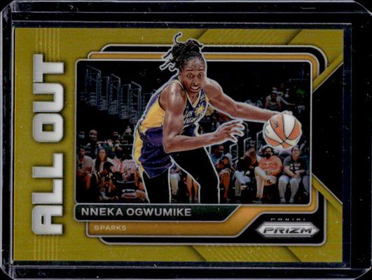 2023 Prizm WNBA #14 All Out - Gold /10