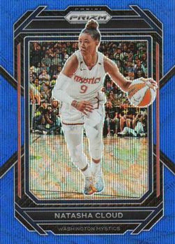 Natasha Cloud 2023 Prizm WNBA #106 Blue Wave RAW
