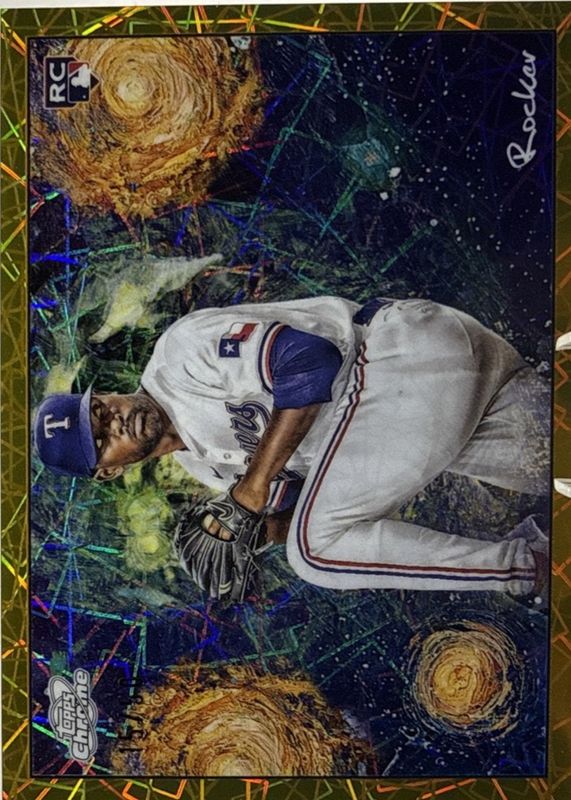 2025 Topps Cosmic Chrome #STN-12 Stars in the Night - Gold Interstellar Refractor /50