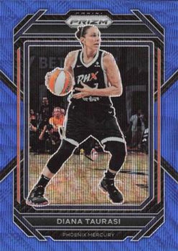 Diana Taurasi 2023 Prizm WNBA #129 Blue Wave RAW