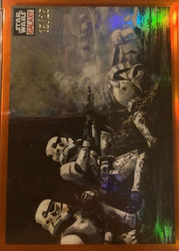 2023 Topps Chrome Star Wars Galaxy #94 Orange Refractor /25