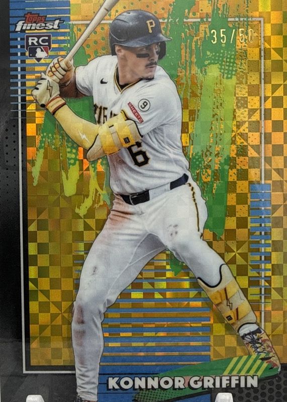 2026 Topps Finest #6 Common - Gold Geometric Refractor /50