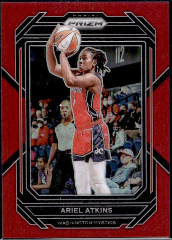 Ariel Atkins 2023 Prizm WNBA #85 Red /199 RAW