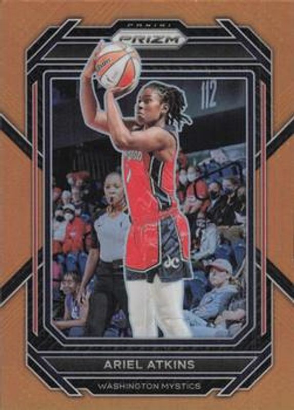 Ariel Atkins 2023 Prizm WNBA #85 Orange /99 RAW