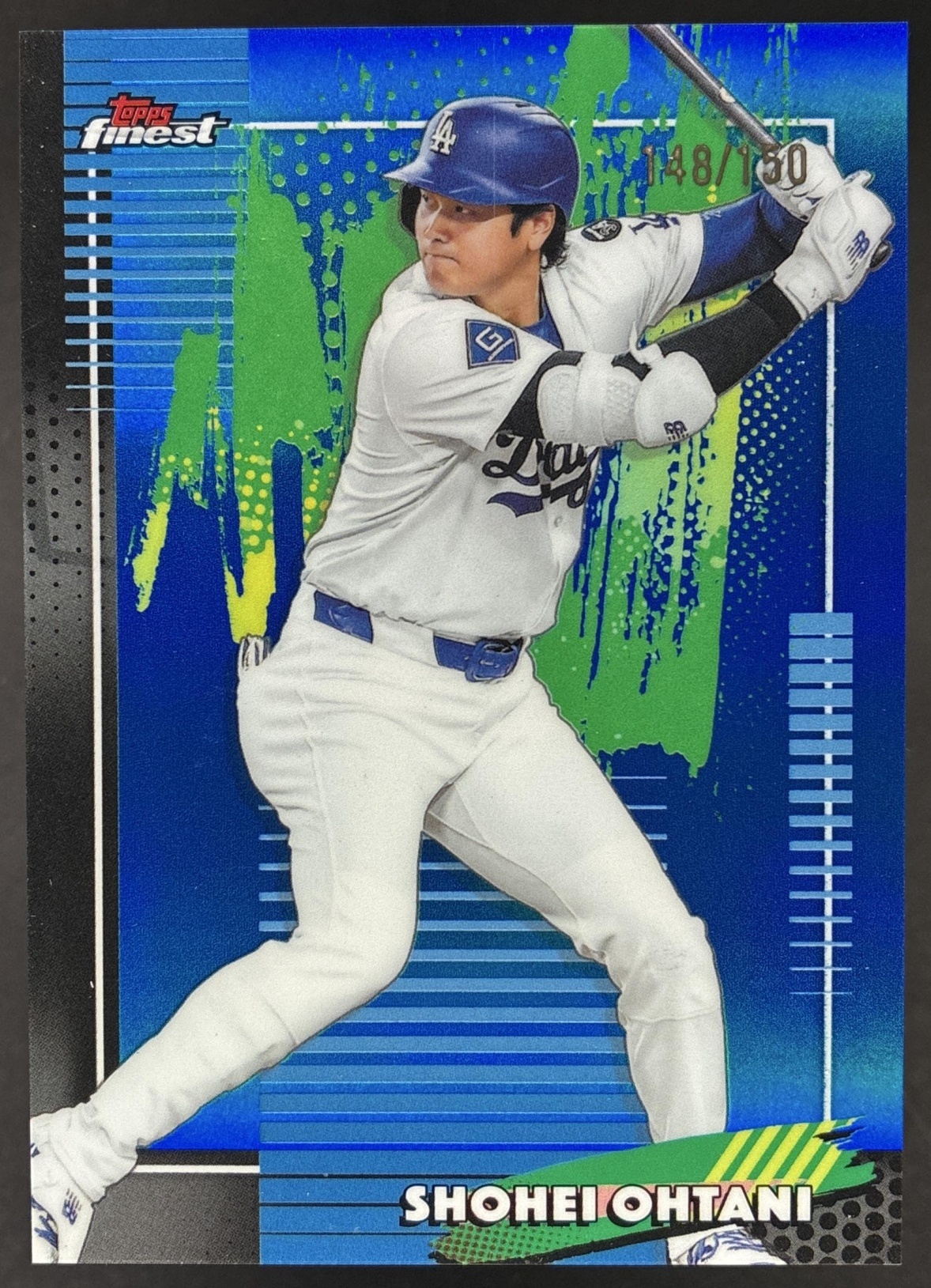 Shohei Ohtani 2026 Topps Finest #50 Common - Blue Refractor /150