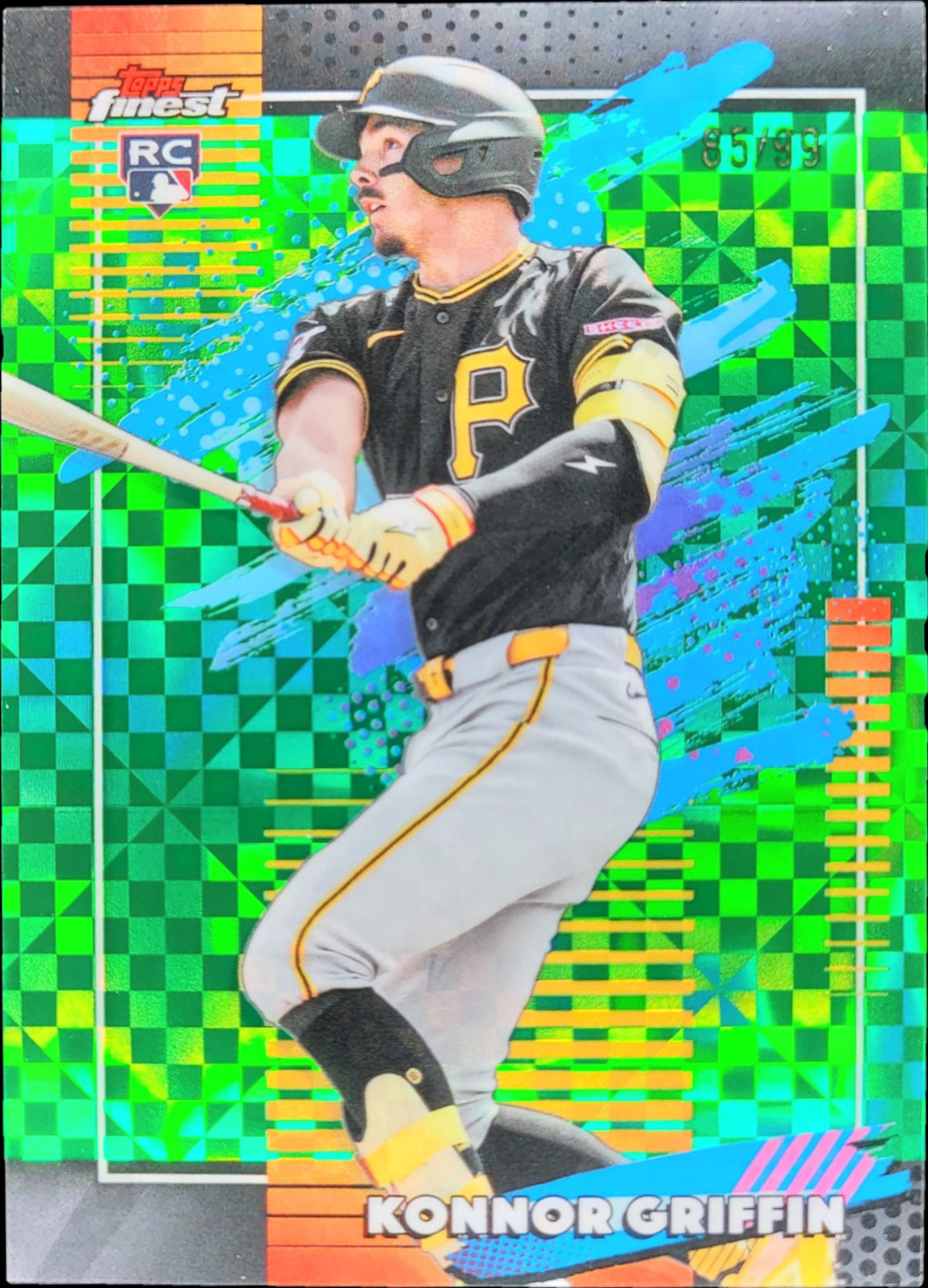 Konnor Griffin 2026 Topps Finest #139 Uncommon - Green X-Fractor