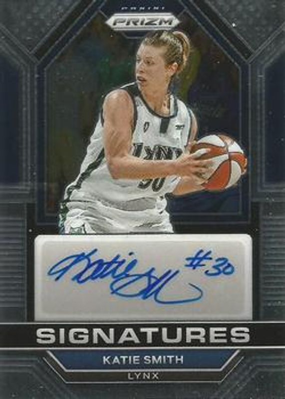 Katie Smith 2023 Prizm WNBA #SG-KSM Signatures RAW