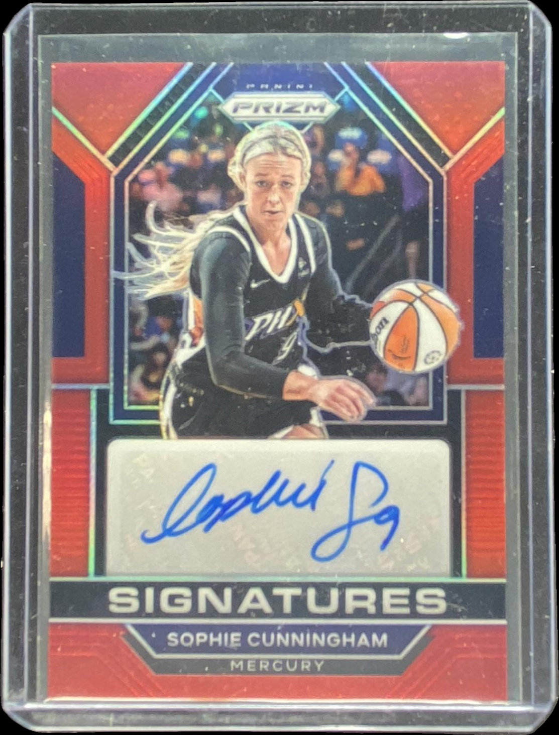Sophie Cunningham 2023 Prizm WNBA #SG-SCN Signatures - Red /99
