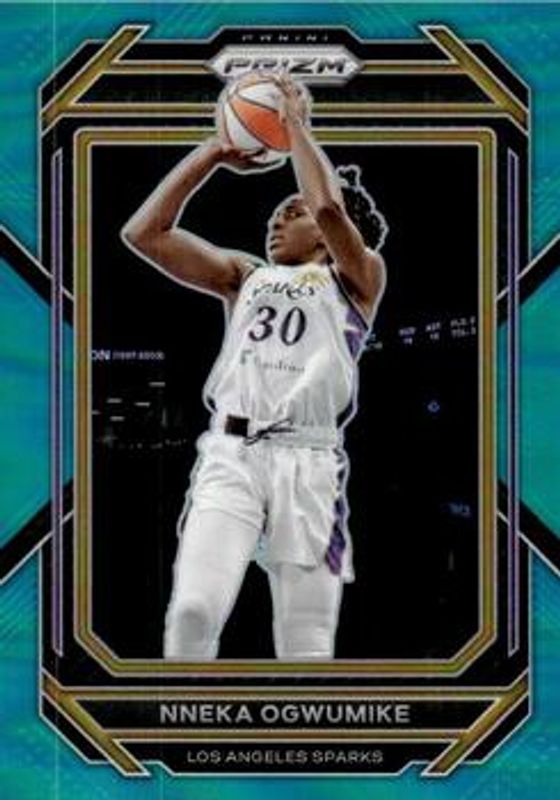 Nneka Ogwumike 2023 Prizm WNBA #38 Teal /49 RAW