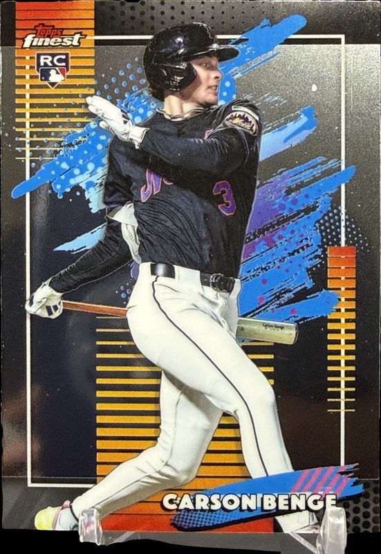 Carson Benge 2026 Topps Finest #116 Uncommon Price Guide - Sports Card ...