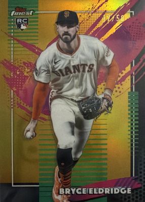 2026 Topps Finest #211 Rare - Gold Refractor /50