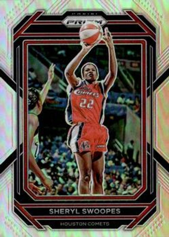 Sheryl Swoopes 2023 Prizm WNBA #100 Silver RAW