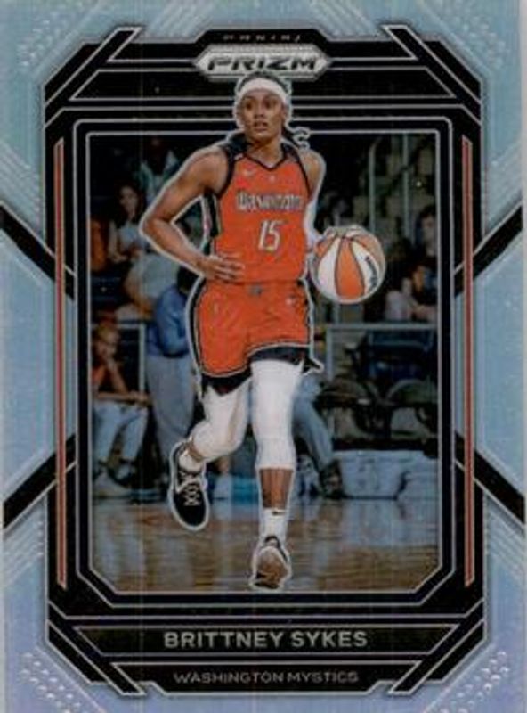 Brittney Sykes 2023 Prizm WNBA #67 Silver RAW