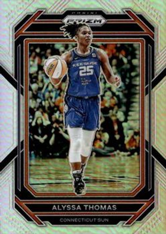 Alyssa Thomas 2023 Prizm WNBA #65 Silver RAW