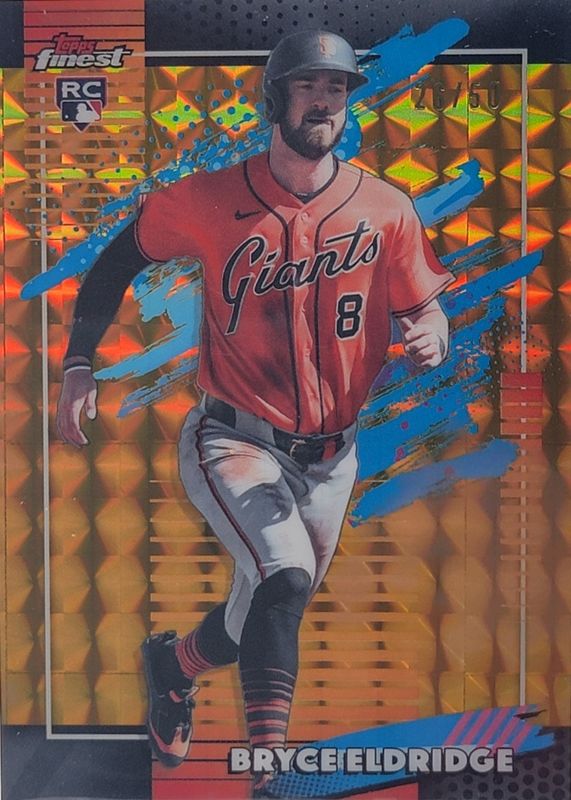 2026 Topps Finest #138 Uncommon - Gold Geometric Refractor /50