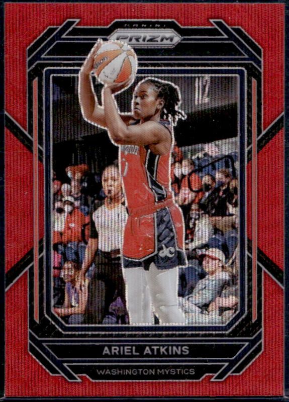 Ariel Atkins 2023 Prizm WNBA #85 Ruby Wave RAW