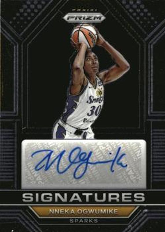 Nneka Ogwumike 2023 Prizm WNBA #SG-NNK Signatures RAW